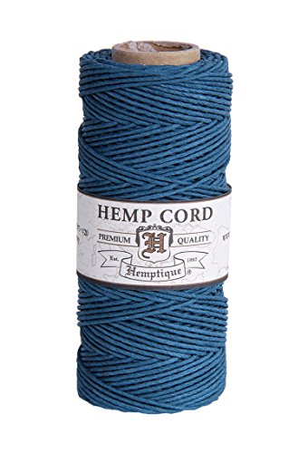 Hemptique 20 lb Hanf 50 g Spule, Aquamarin