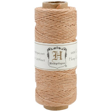 Hemp Cord Spool 20# 205 Feet/Pkg-Capuccino