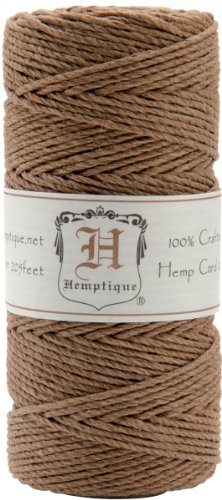 Hemptique Hanfschnur Spule 9,1ÃÂÃÂ kg 205ÃÂÃÂ '-Light braun, andere, Mehrfarbig