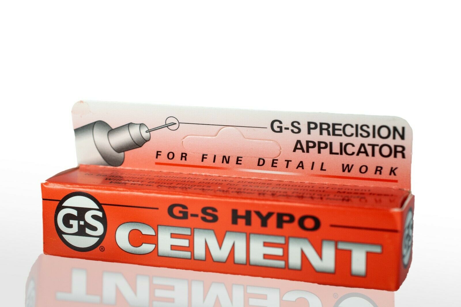 GS-Hypo Cement Elastischer transparenter Klebstoff mit Pipettiernadel NEU!