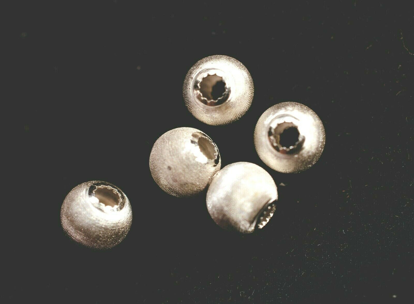 Satinierte Kugeln 925/ Sterling Silber in 4 mm, 6 mm, 8 mm Top Qualität!