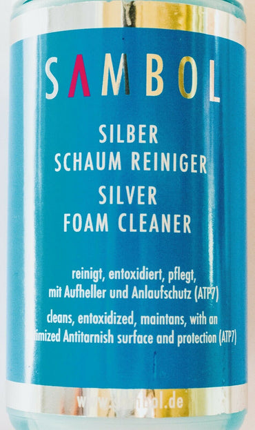 Sambol Gold und Silber Aktiv-Schaumreiniger 100ml mit Aufheller und Anlaufschutz