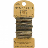 Hemptique vhmc20-ear Hanf Bunte Kordel 9,1ÃÂ kg 20/pkg-earthy