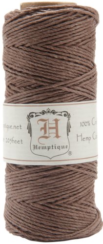 Hemptique Hanfschnur Spule 9,1ÃÂÃÂ kg 205ÃÂÃÂ '-Dark braun, andere, Mehrfarbig