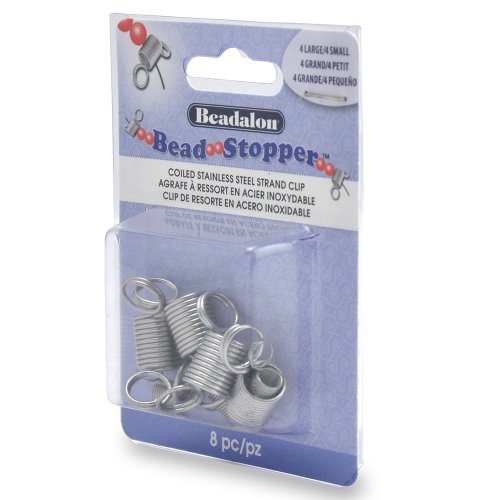 Beadalon 8-Piece Bead Stopper, Combo