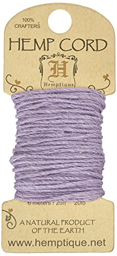 Hemptique hmc20-lav Hanf 9ÃÂ kg Kordel, Lavendel, 20-feet