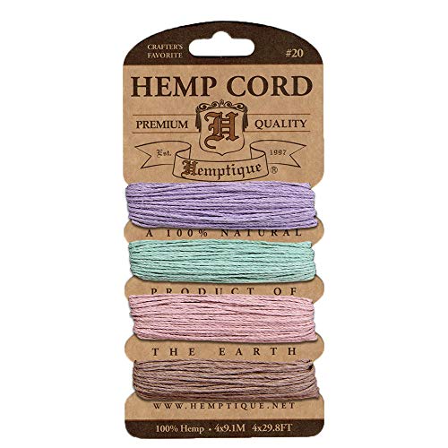 Hemp Cord 20lb 120'-Vintage 1