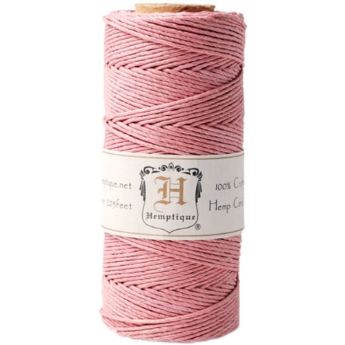 Hemptique Hanfschnur Spule 9,1ÃÂÃÂ kg 205ÃÂÃÂ '-Dusty Pink, andere, Mehrfarbig